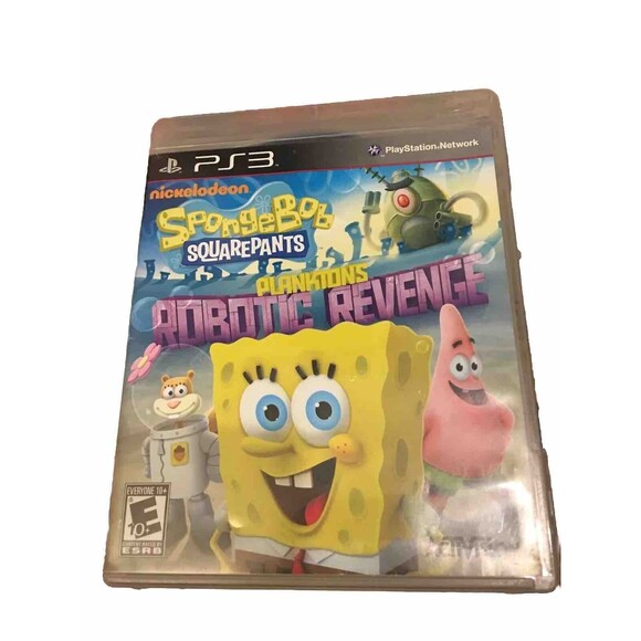 PS3 SpongeBob SquarePants Planktons Robotic Revenge PS3
